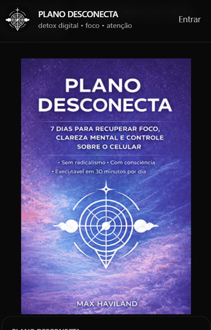Plano Desconecta — produto digital